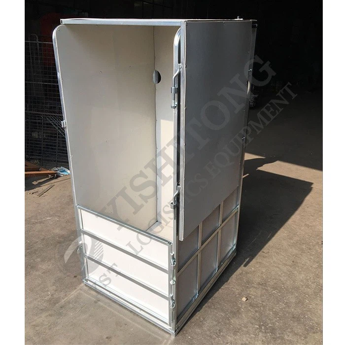plastic lined roll laundry cage